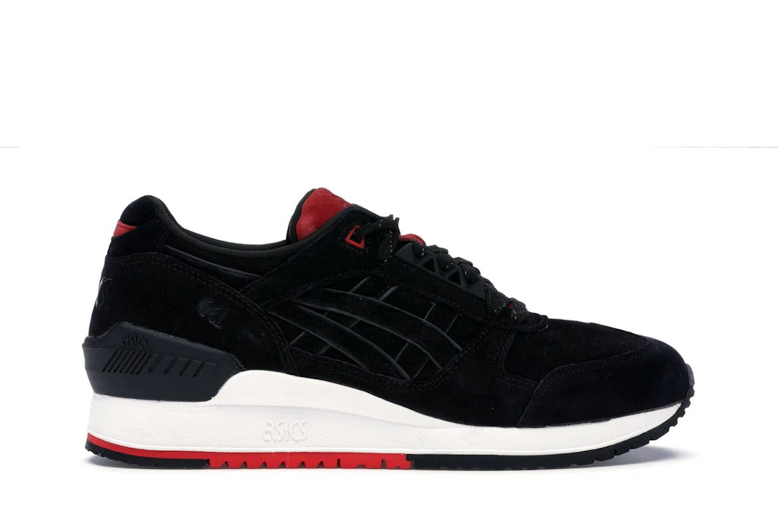 靴 CONCEPTS ASICS GEL RESPECTOR BLACK WIDOW ASICS Gel-Respector Concepts Black Widow