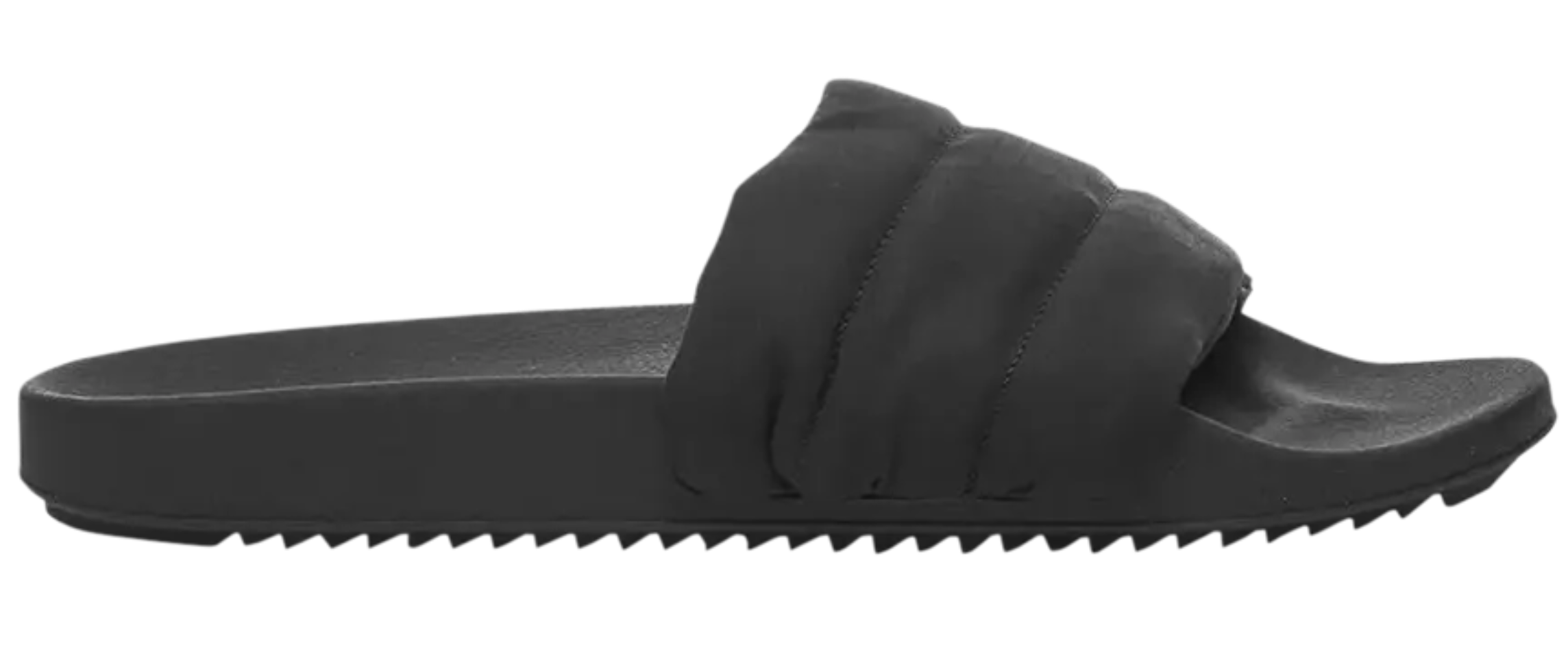 Rick Owens DRKSHDW Cotton Nylon Puffer Slide 'Black'